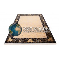Китайский ковер Viccini 001124 Синий-бежевый